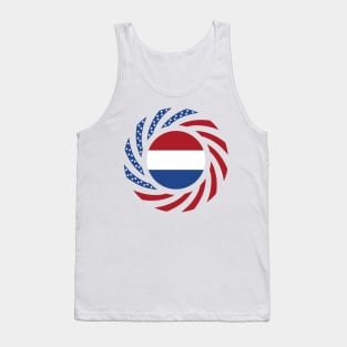 Dutch American Multinational Patriot Flag Series Tank Top